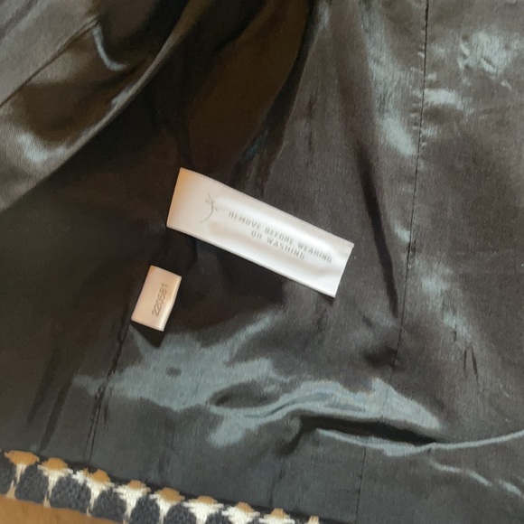 NWOT Ann Taylor Loft Cropped Houndstooth Jacket - Picture 5 of 16